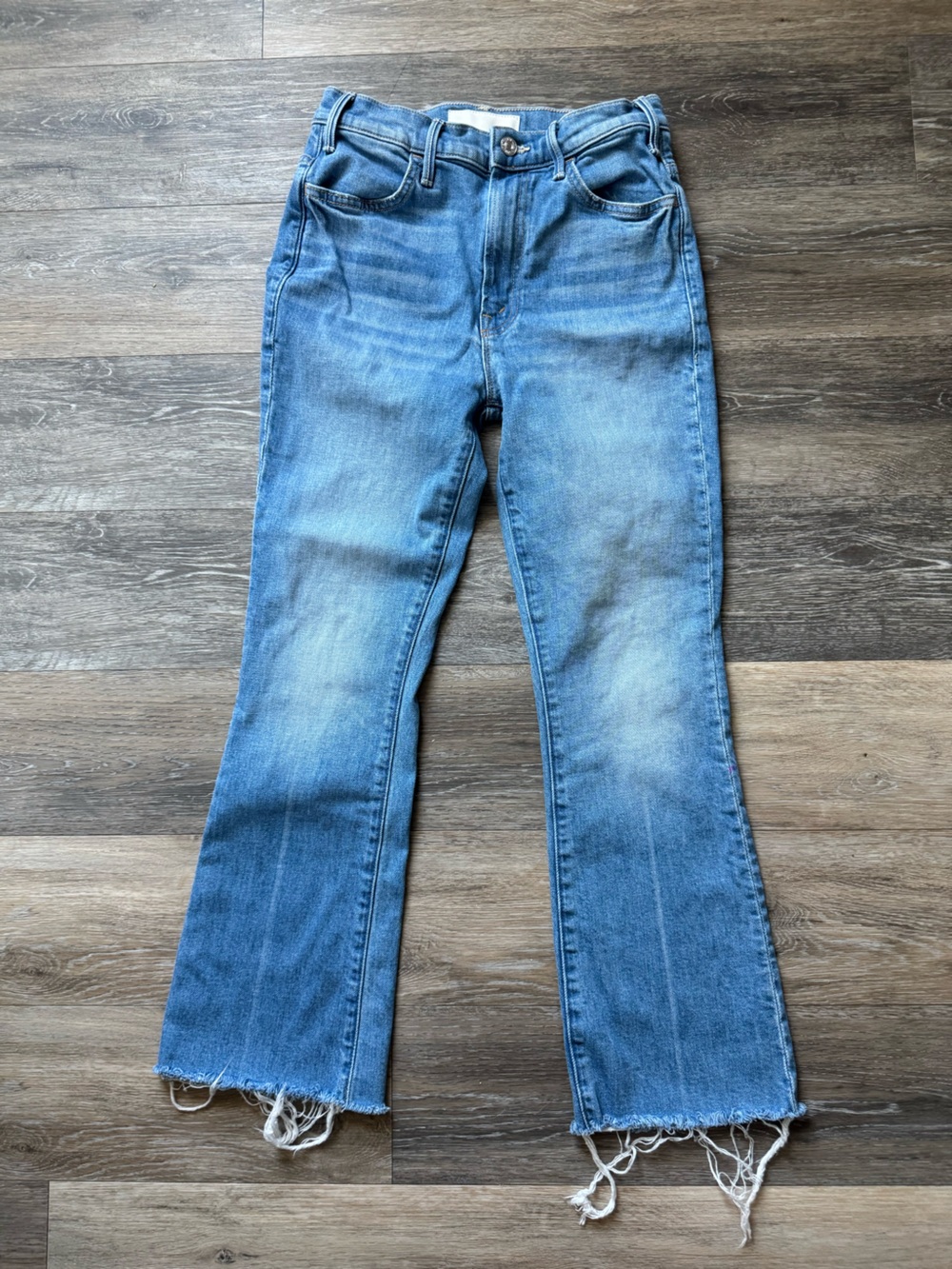 MOTHER superior the hustler ankle fray sz 26
